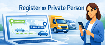 Registrera dig som privatpersonn